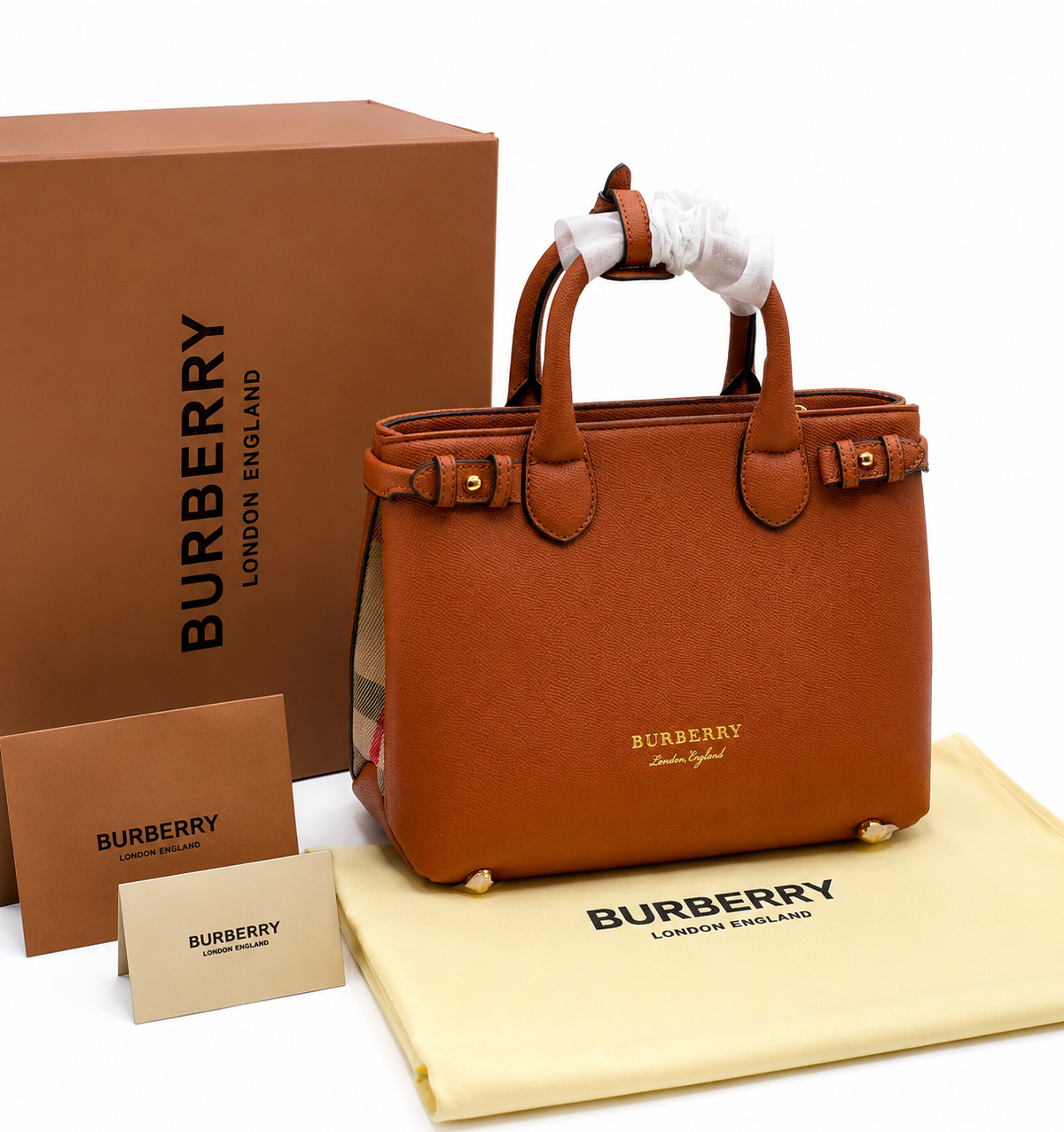 Burberry Banner Small Tote