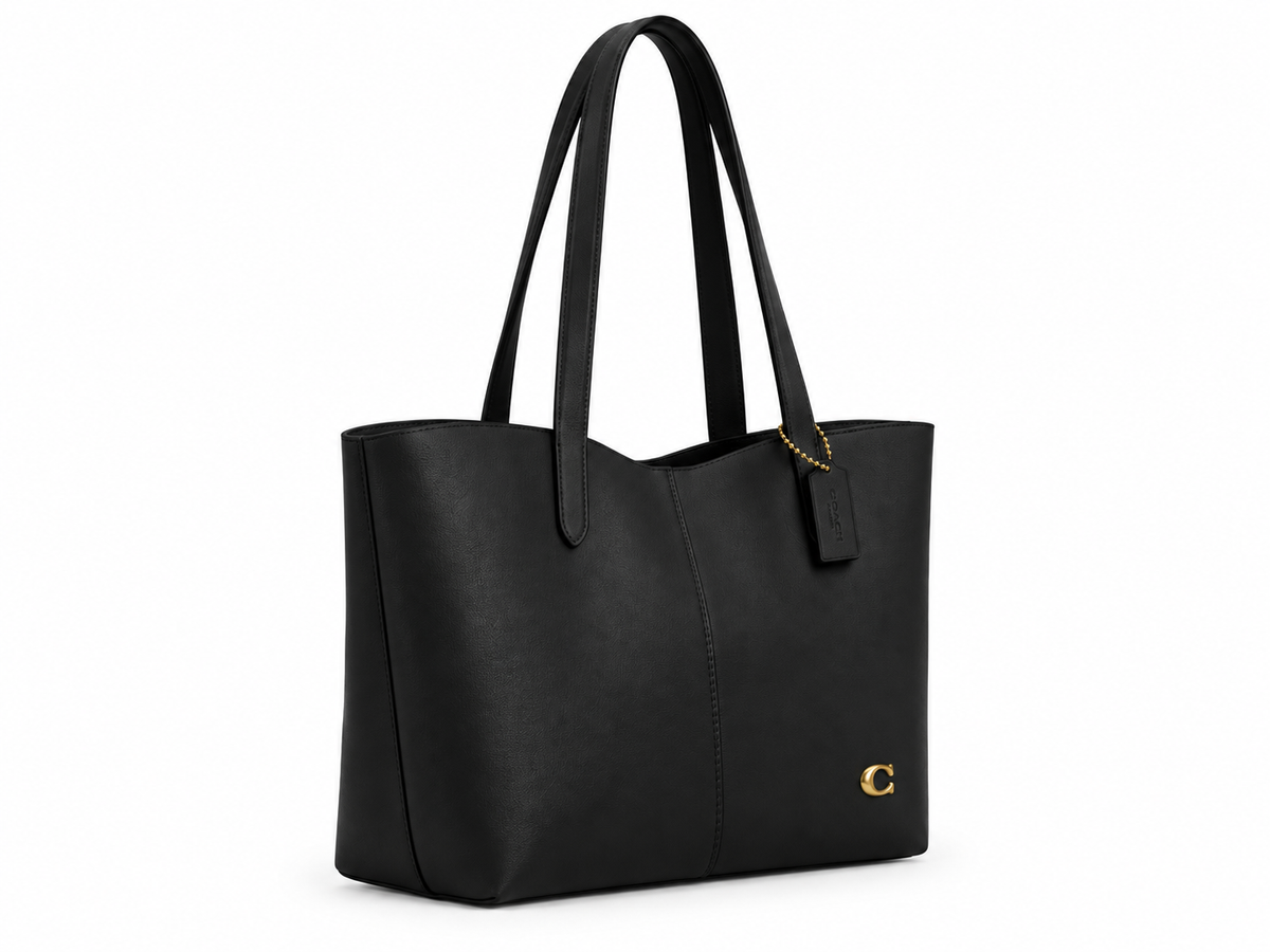 Coach North 32 Leather Tote Bag
