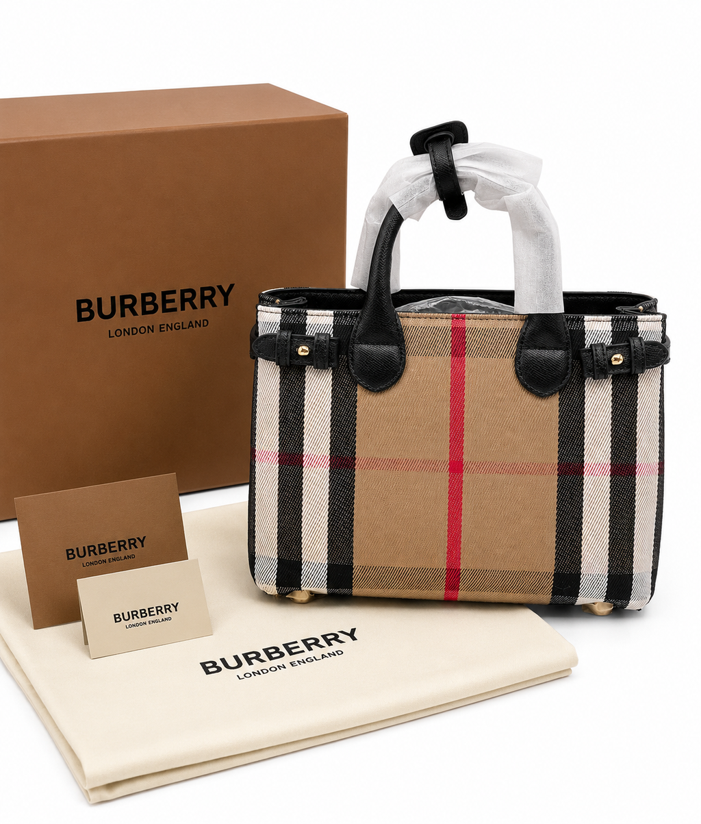 Burberry Banner Small Tote