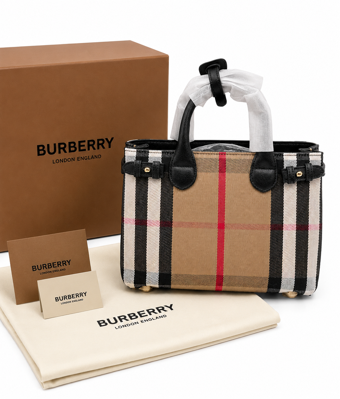 Burberry Banner Small Tote