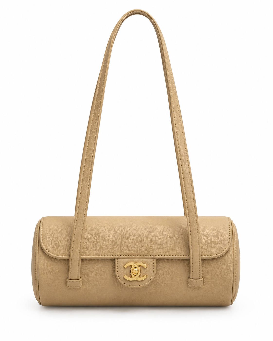 CHANEL Shiny Caviar Preppy Coco Small Bowling Bag