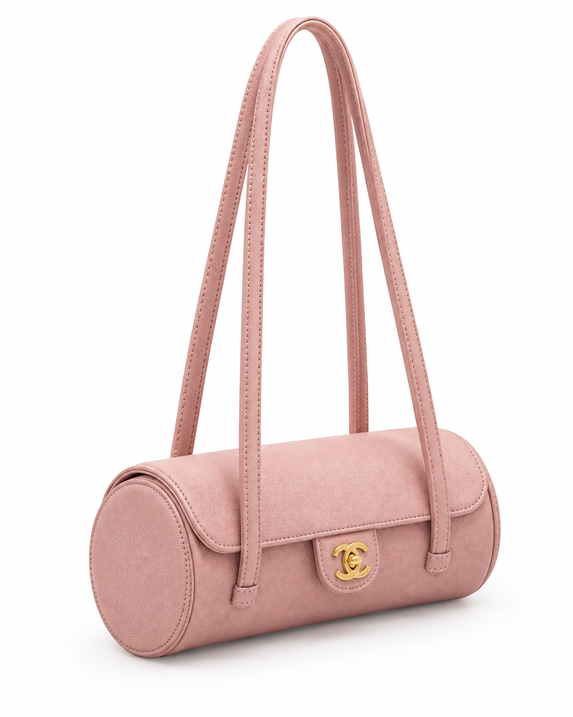 CHANEL Shiny Caviar Preppy Coco Small Bowling Bag